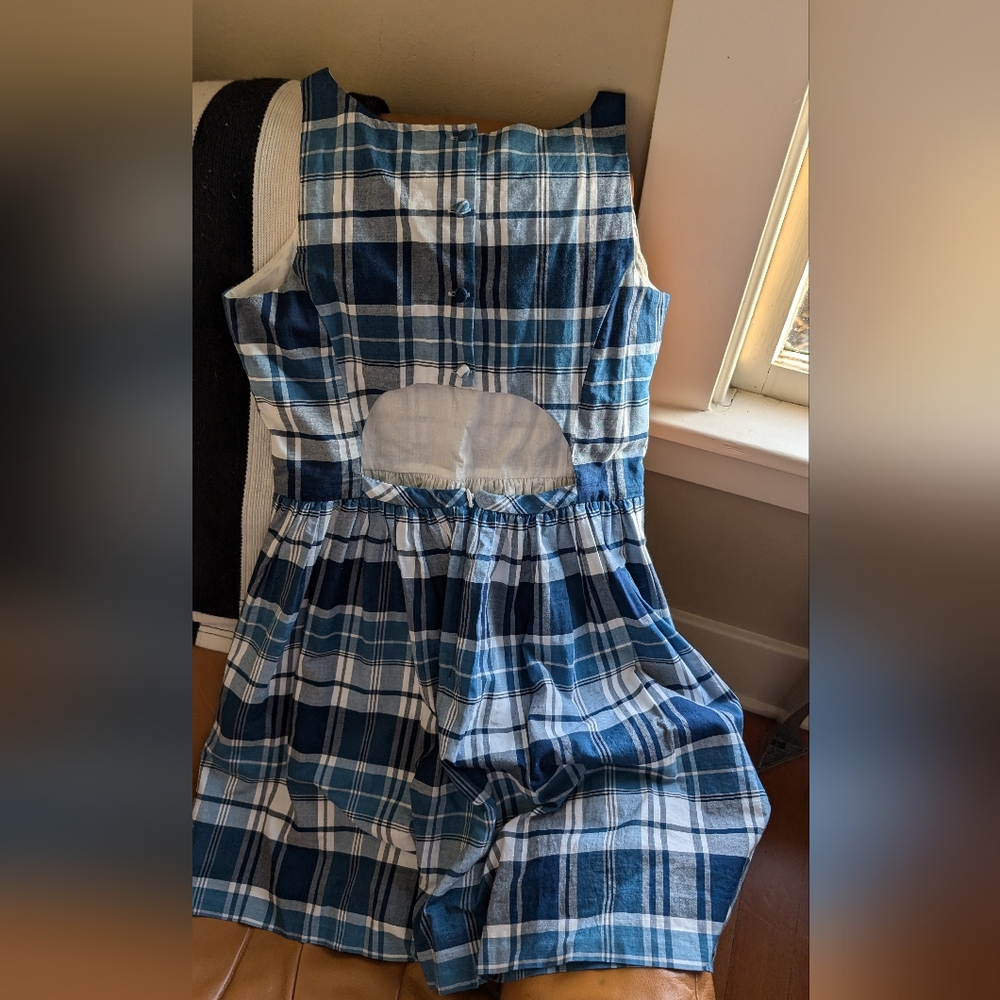 Polo Ralph Lauren plaid dress for girls, size 16 - Picture 4 of 6